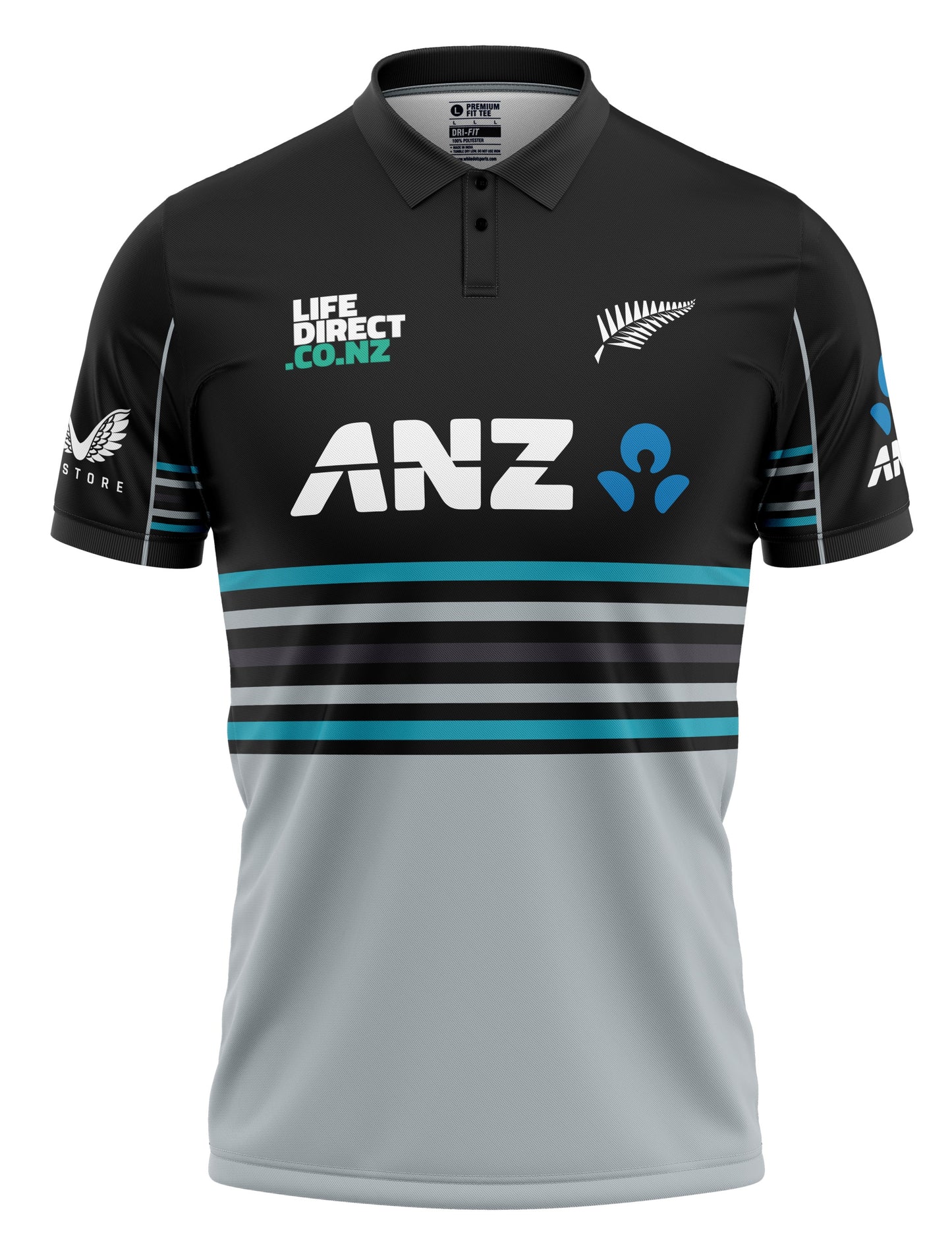 New Zealand ODI World Cup 2025 Half Sleeves Cricket Fan Jersey