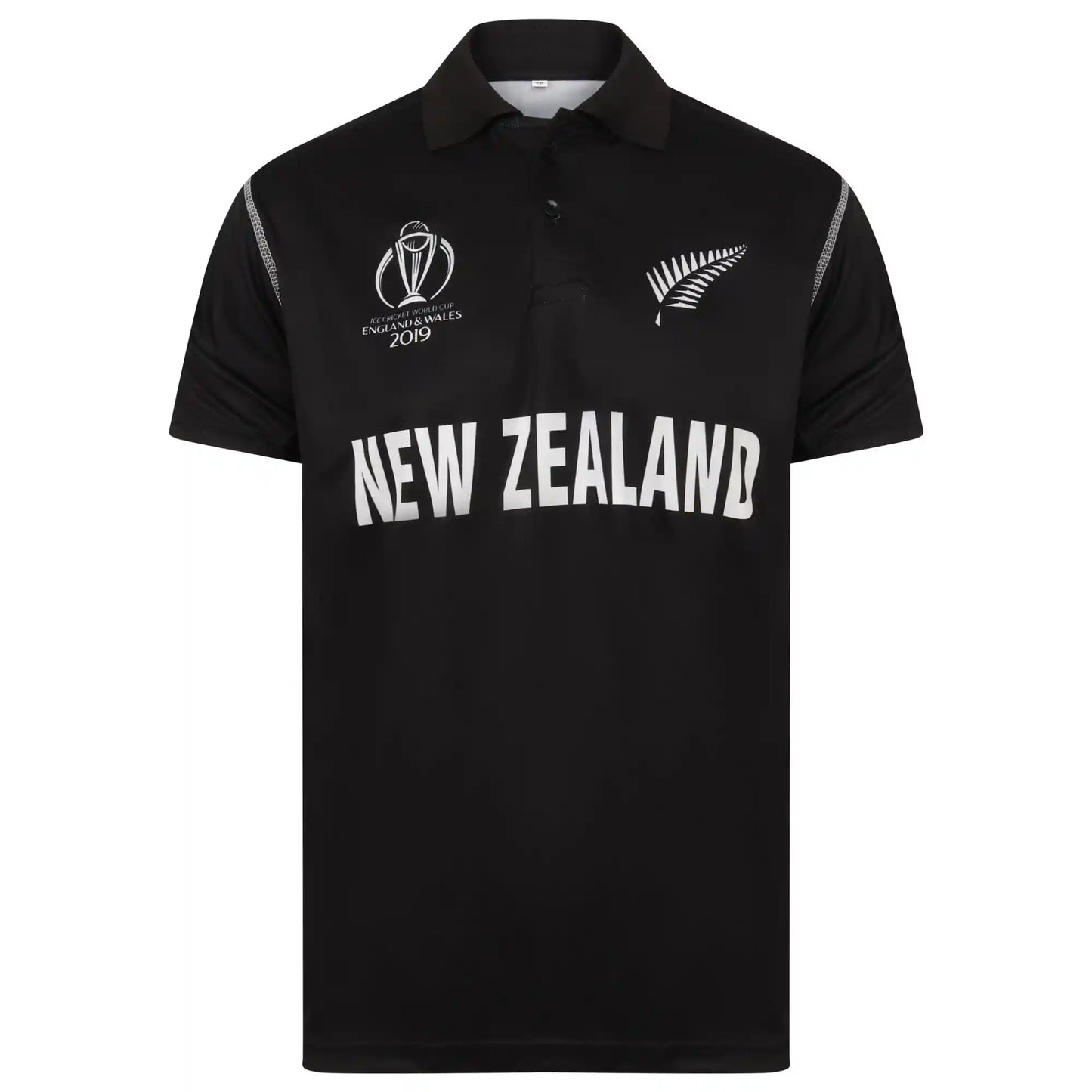 New Zealand ODI World Cup 2019 Half Sleeves Cricket Fan Jersey
