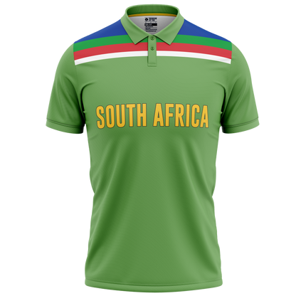 South Africa 1992 ICC World Cup Half Sleeves Cricket Fan Jersey