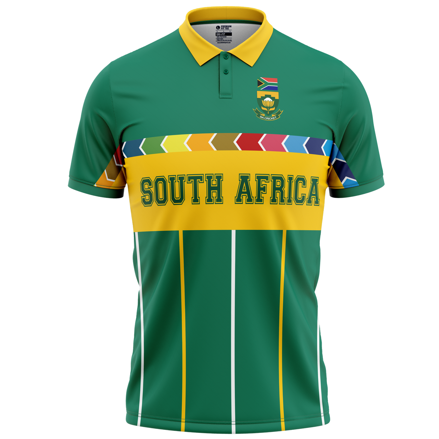 South Africa 1996 ICC World Cup Half Sleeves Cricket Fan Jersey
