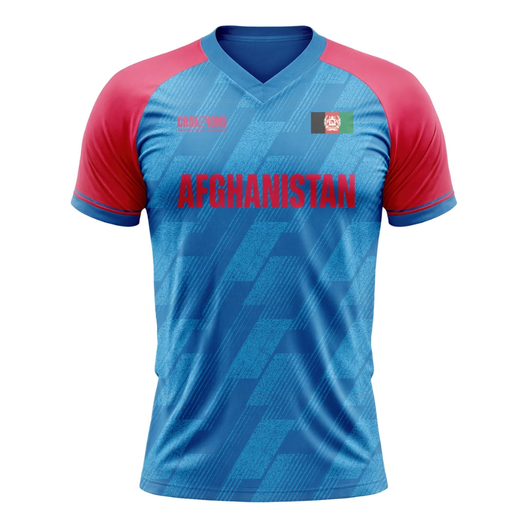 Afghanistan ICC Champion Trophy 2025 Half Sleeves Cricket Fan Jersey