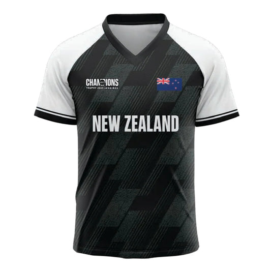 New Zealand ICC Champion Trophy 2025 Half Sleeves Cricket Fan Jersey