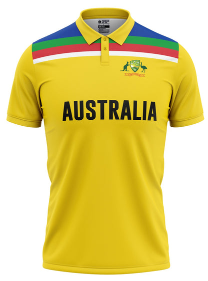 Australia T20 World Cup 1992 Half Sleeves Cricket Fan Jersey