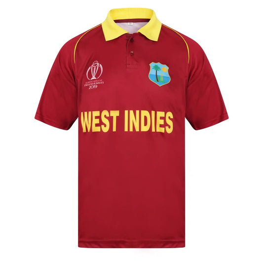 West Indies T20 World Cup 2019 Half Sleeves Cricket Fan Jersey