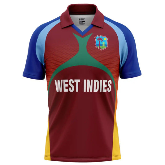 West Indies T20 World Cup 2010 Half Sleeves Cricket Fan Jersey