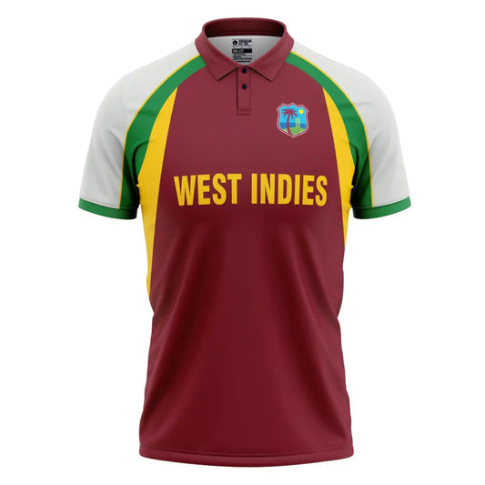 West Indies T20 World Cup 2007 Half Sleeves Cricket Fan Jersey