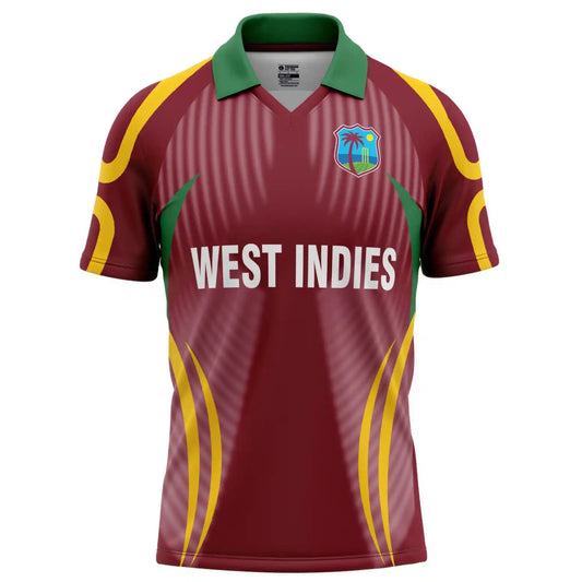 West Indies T20 World Cup 2009 Half Sleeves Cricket Fan Jersey